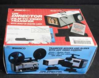 Ambico V 0612 The Director Film 2 Video Transfer System  