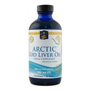  Nordic Naturals Arctic Cod Liver Oil For Humans, 8 oz 