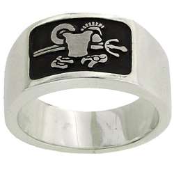 Sterling Silver Armor of God Ring (Pack of 3)  