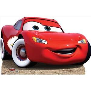  Lightning Red Car Standup: Toys & Games