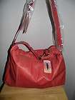 Chinese Laundry Red Duffle Tote/Carry All Shoulder Bag, New w/Tags