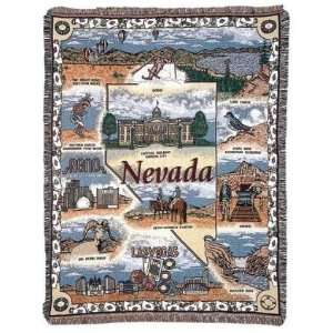  State of Nevada Tapestry Throw Blanket 50 x 60
