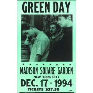   Day Madison Square Garden 1994 14 X 22 Vintage Style Concert Poster