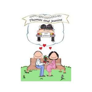  Personalized Anniversary Cartoon Gift: Home & Kitchen
