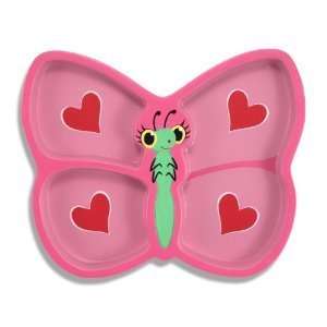    Melissa & Doug Bella Butterfly Divided Plate: Everything Else