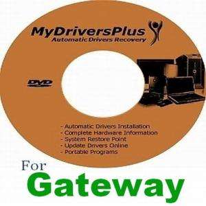 Gateway 838GM Drivers Recovery Restore DISC 7/XP/Vista  
