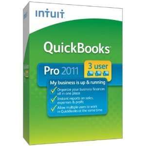  QuickBooks Pro 3 User 2011 Small Business Accounting 