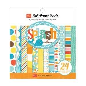   Splash Double Sided Cardstock Pad 6X6 24/Sheets: Arts, Crafts & Sewing