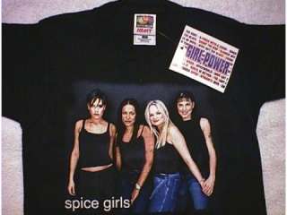 New! SPICE GIRLS Girl Power T   Shirt Youth Small  