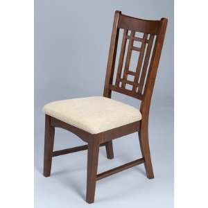  Mission Style Side Chair [Set of 2]: Home & Kitchen