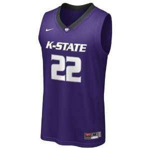  Kansas State Wildcats #22 Basketball Replica Jersey 