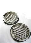 1936 Ford Car Stainless Steel Horn Grilles with Pads PAIR 36 (Fits 