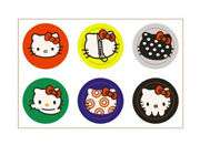 6X Premium Adorable Hello Kitty Home Button Sticker for iPhone 3G 3GS 