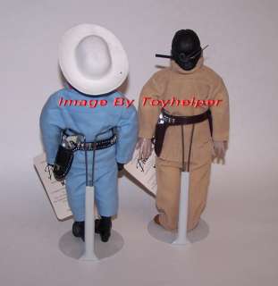 Lone Ranger and Tonto 10 PVC Western Doll Set Hamilton  