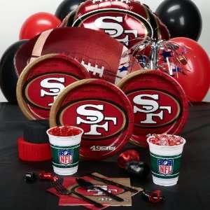  Lets Party By San Francisco 49ers Deluxe Party Kit 