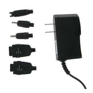 New Universal AC Travel Charger 4 Tip Cing. includes 5 battery charger 