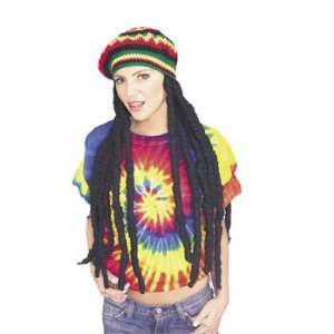  Rasta Wig With Cap   Costumes & Accessories & Wigs 