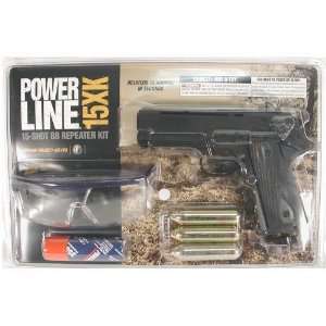  Powerline .177 BB Air Pistol Kit w/15XT Air Pistol Sports 