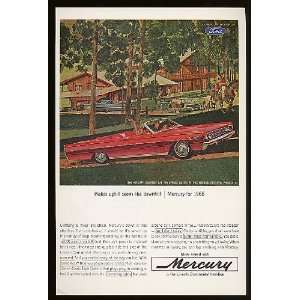   Mercury Convertible Southern Pines NC Print Ad (9091)