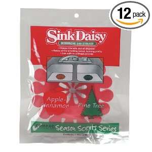 Compac Sink Daisy Season Scents Apple Cinnamon scented sink strainer 
