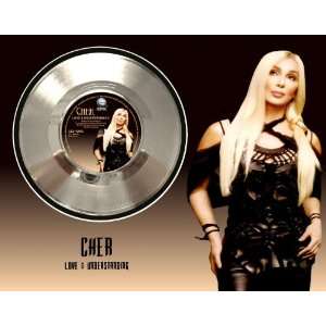  Cher Love & Understanding Framed Silver Record A3 