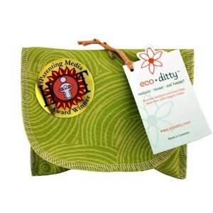 Snack Ditty Organic Snack Bag   Let it Grow Green 