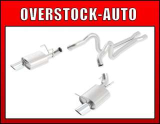   Catback Exhaust System   ATAK   2011 2012 Ford Mustang Shelby GT500
