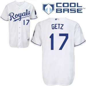 Chris Getz Kansas City Royals Authentic Home Cool Base Jersey By 
