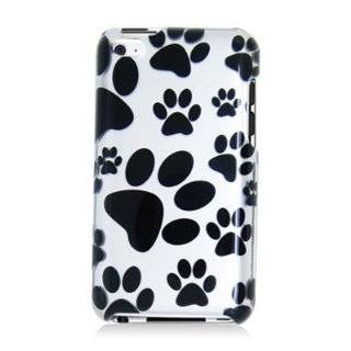 Dog Paw Design Crystal Hard Skin Case Cover + Privacy LCD Screen 
