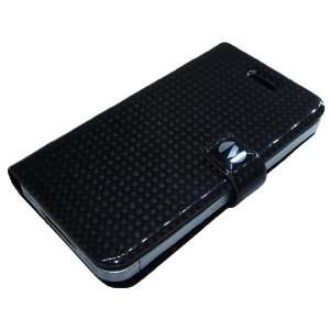  iPhone 4S / 4 Novoskins iDiary Case Black Gloss Carbon 