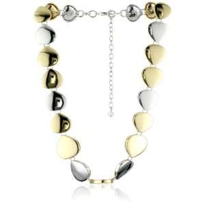  Napier Radiant Metal Two Tone Collar Necklace: Jewelry