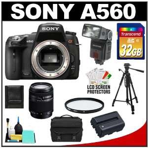  Sony Alpha DSLR A560 Digital SLR Camera Body with 18 250mm 
