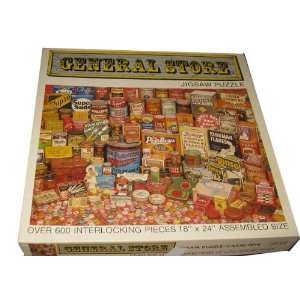   Puzzles by Nordevco   General Store   Over 600 Pieces Toys & Games