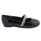 Nina Shoes Black Mary Jane Ballet Flat Shoe Little Girls 12.5 5.5M