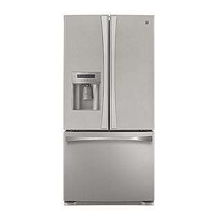 25.0 cu. ft. French Door Bottom Freezer Refrigerator  Kenmore Elite 