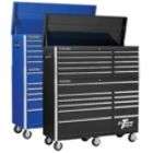   Tools 56 10 Drawer Top Chest & 11 Drawer Roller Cabinet in Black