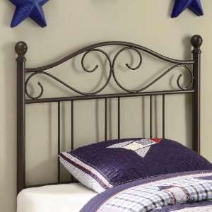  Transitional Twin Metal Headboard by Coaster Everything 
