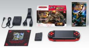 USED PSP Rookie Monster Hunters Pack Black / Red JAPAN  