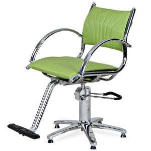 Parker Olive Green Styling Chair With Five Star Base