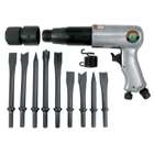 Mountain 2500mm Long Barrel Air Hammer with 9 pc chisel set