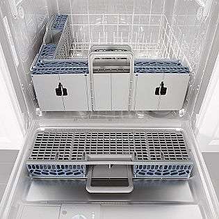     White  Whirlpool Appliances Dishwashers Built In Dishwashers