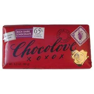 Chocolove Rich Dark 65% Cocoa  Grocery & Gourmet Food