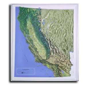  California Topographic Relief Map: Toys & Games