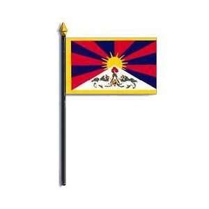  Tibet   4 x 6 Country Stick flag