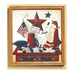  United We Stand Americana Country Wall Art