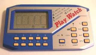   Electronics PLAY WATCH Vintage Electronic Hand Held Handheld Game VTG