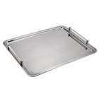 smart buffet ware large stackable stainless steel serving tray with
