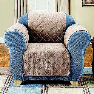 CHAIR QUILTED SUEDE PET THROW  Sure Fit Inc For the Home Pillows 