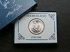 1982 D George Washington Commemorative Silver Half Dollar   Unc w/Box