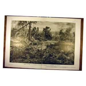   Battle Allemande War Soldiers Fight Bayonet French